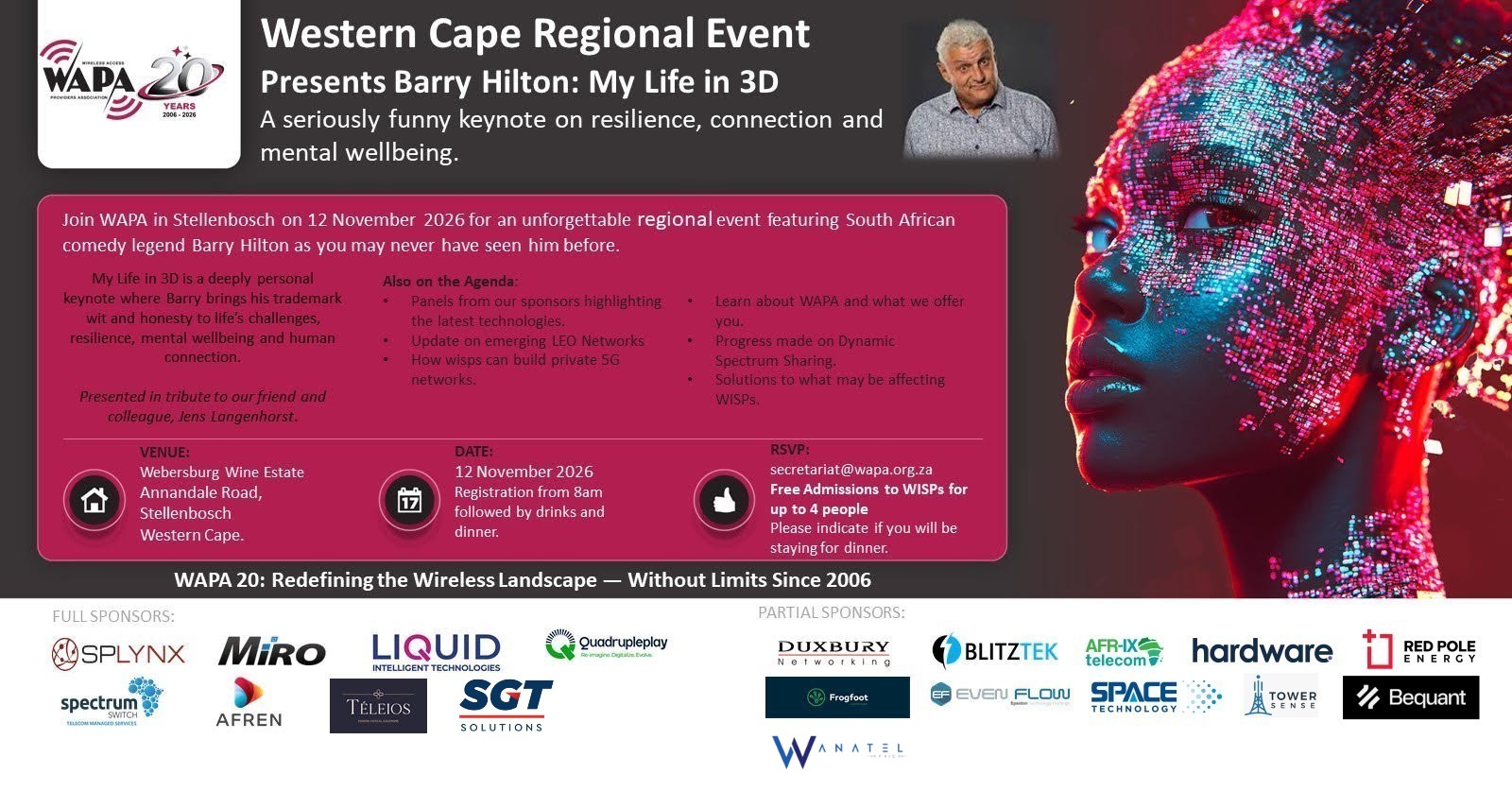 Western Cape Regional Event