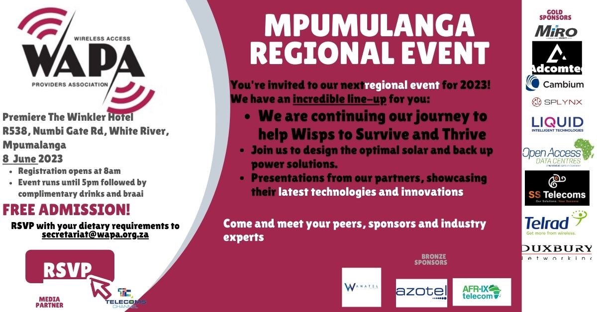 Mpumalanga Regional Event