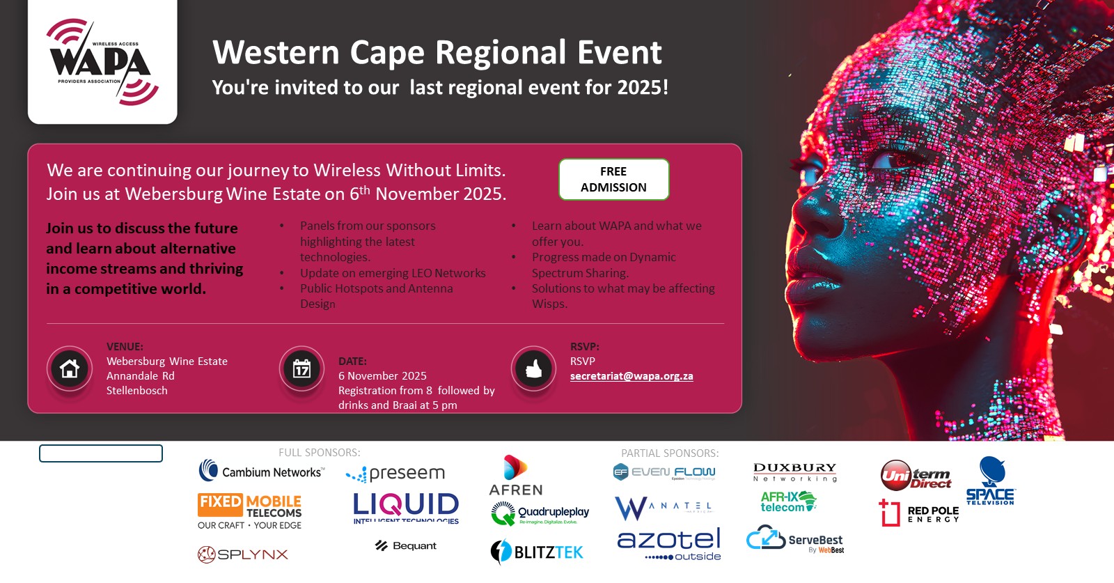 Western Cape Regional Event