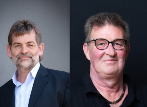 Dawie de Wet, Group CEO of Q-KON, and Paul Colmer, Executive Member of WAPA